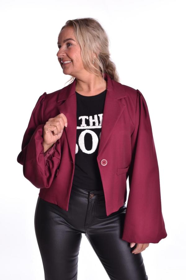 Blazer met Pofmouw