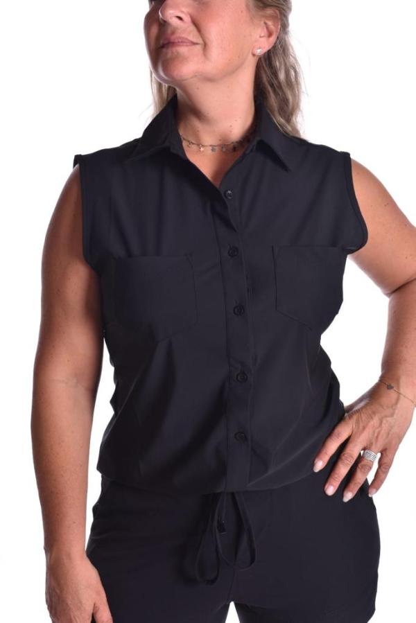 Luxe travelstof blouse Mooij